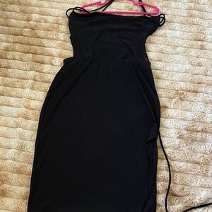 Better Be Strapless Black Dress